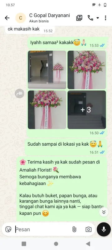 Pengiriman Karangan Bunga Suka Asih Bojongloa Kaler