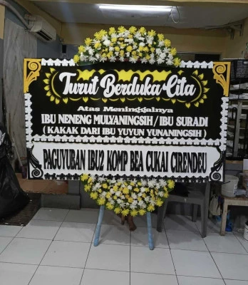 Papan Bunga di Suka Asih Bojongloa Kaler
